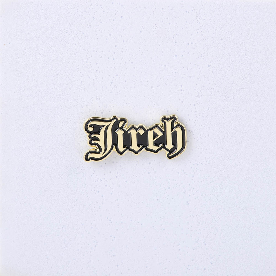 Jireh Gold and Black Lapel Pins - Pack of 3 by Swanson Christian Products