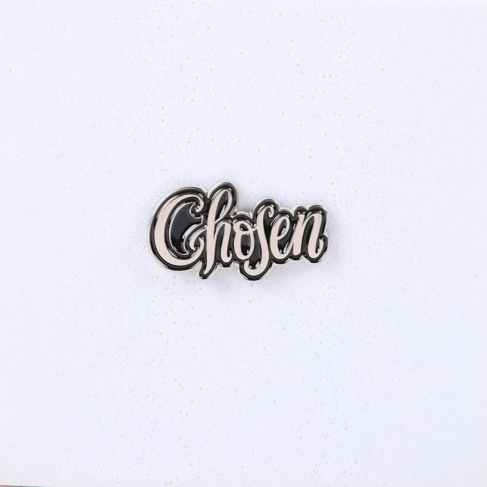 LAPEL PIN CHOSEN SILVER PK3