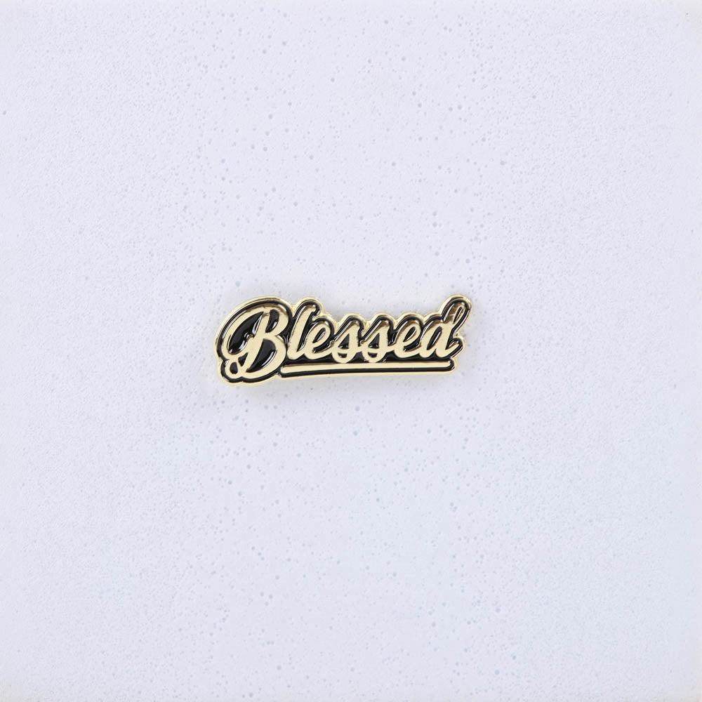 LAPEL PIN BLESSED GOLD PK3