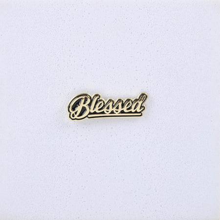 LAPEL PIN BLESSED GOLD PK3