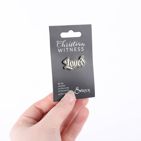 LAPEL PIN LOVED GOLD PK3