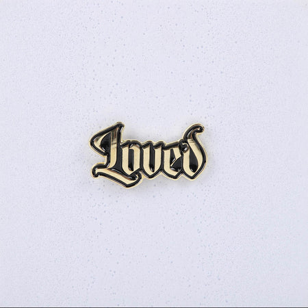 LAPEL PIN LOVED GOLD PK3