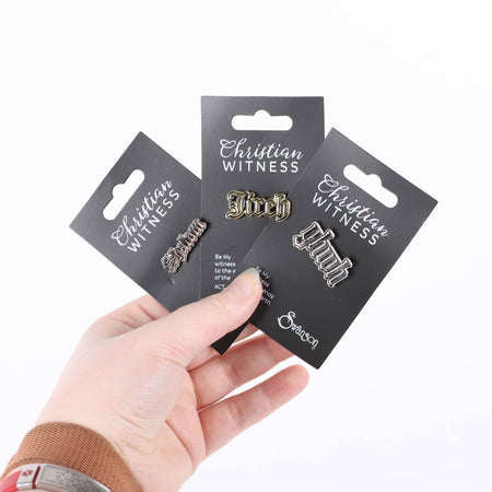 LAPEL PIN VARIETY NAMES OF GOD 3PC