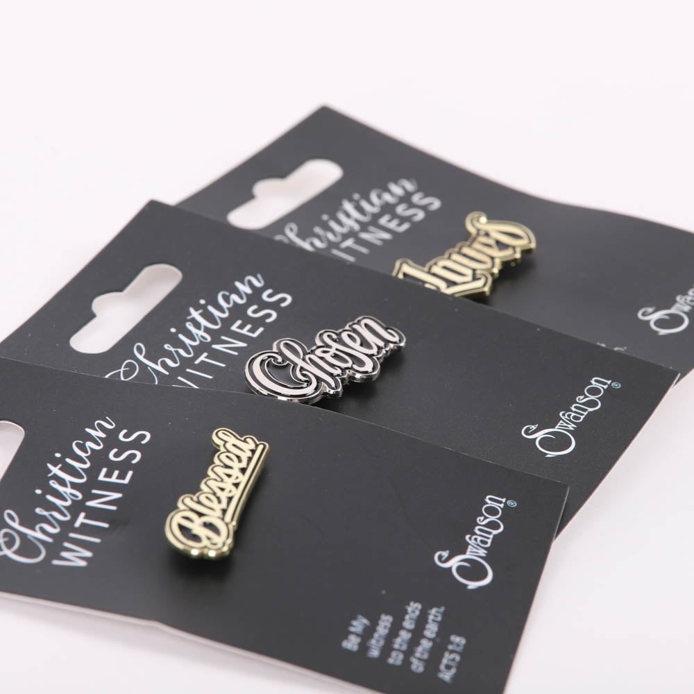 LAPEL PIN VARIETY WHO I AM 3PC