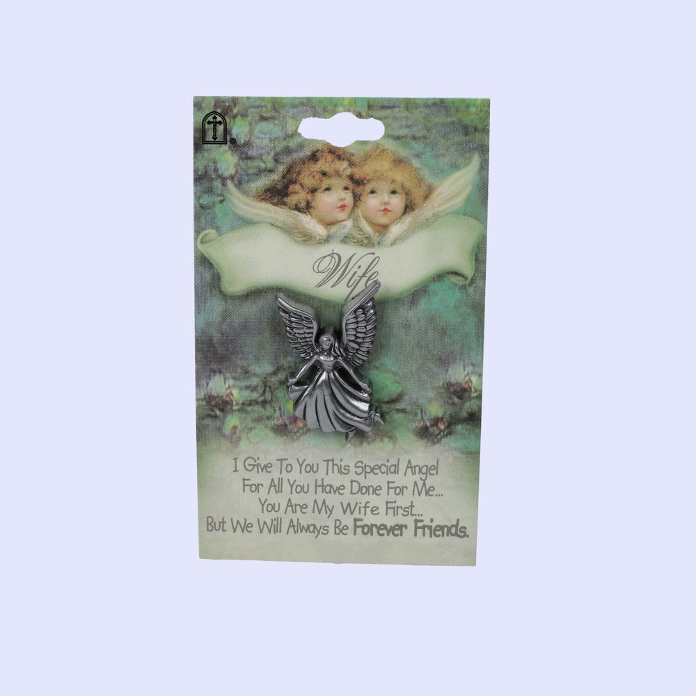 LAPEL PIN ANGEL WIFE PK6