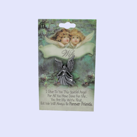 LAPEL PIN ANGEL WIFE PK6