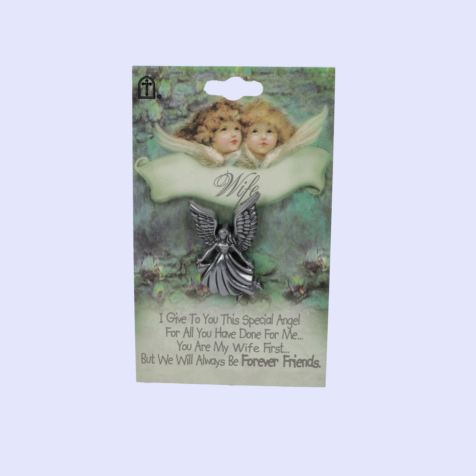 LAPEL PIN ANGEL WIFE PK6
