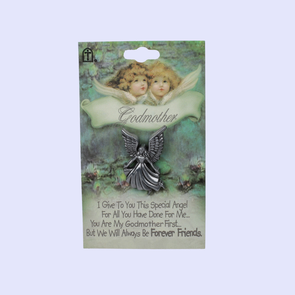 LAPEL PIN ANGEL GODMOTHER PK6