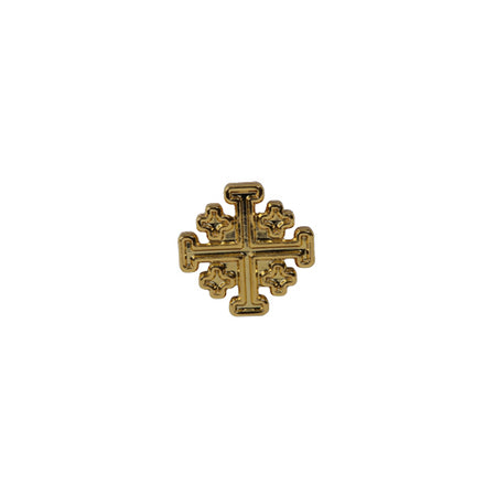 LAPEL PIN JERUSALEM CROSS PK3
