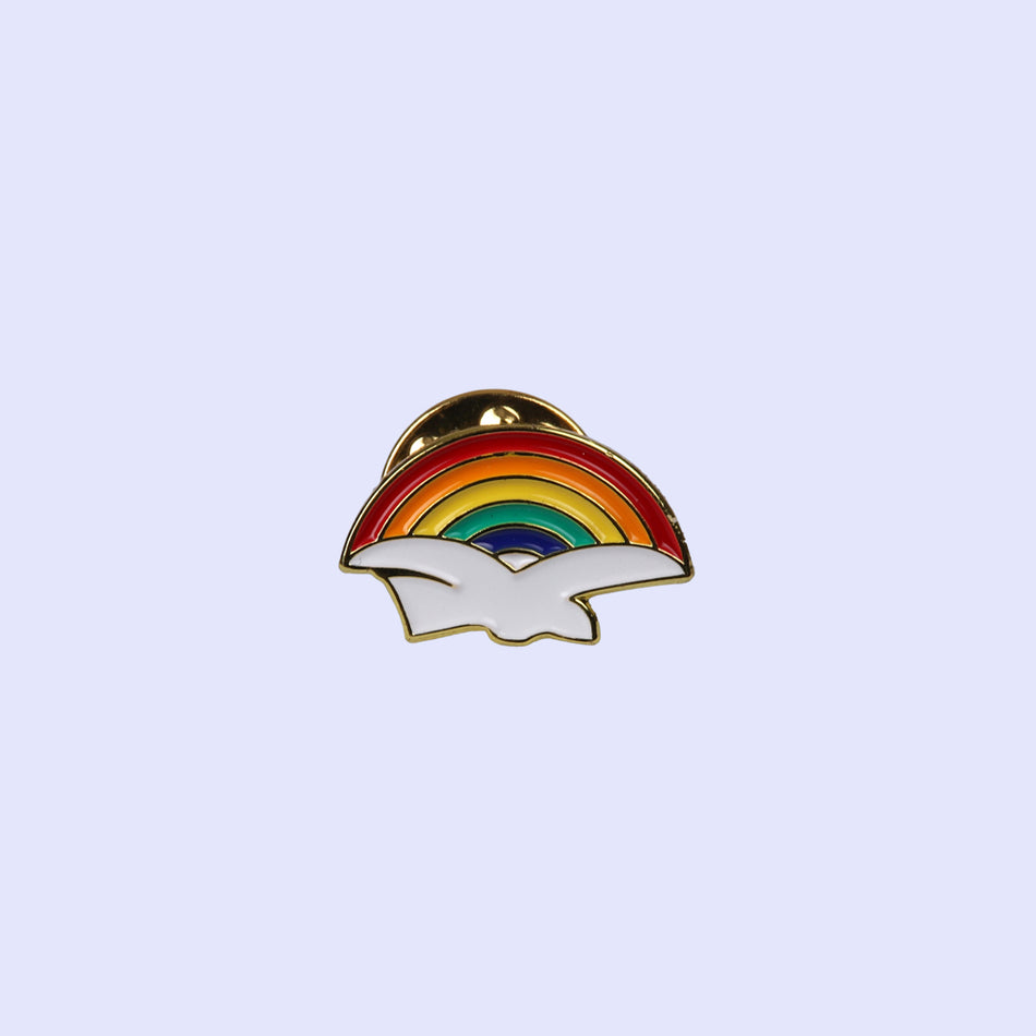 Dove and Rainbow Lapel Pins - Pack of 3 by Swanson Christian Products