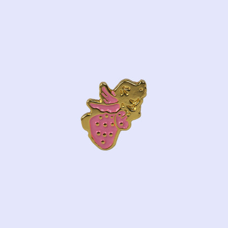 LAPEL PIN ANGEL PINK PK3