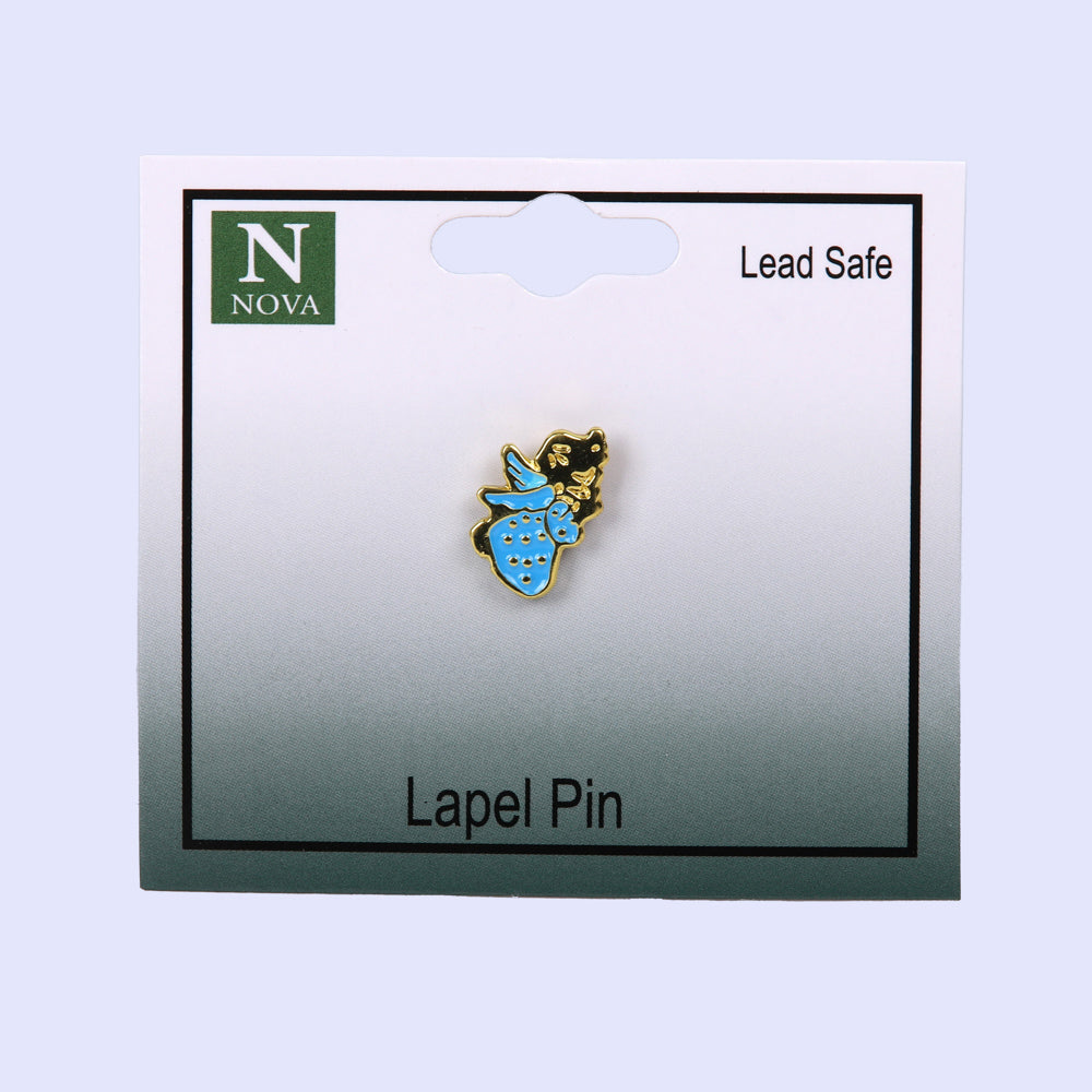 LAPEL PIN ANGEL BLUE PK3