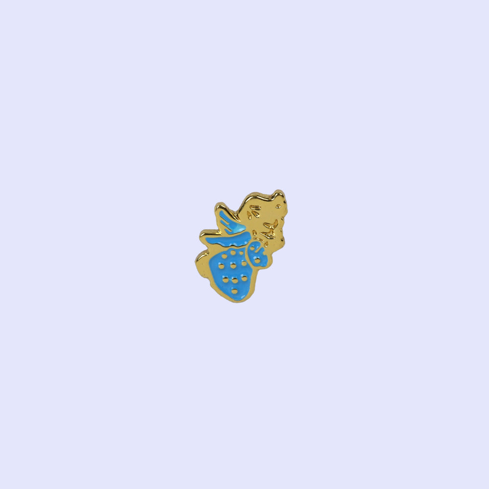 LAPEL PIN ANGEL BLUE PK3