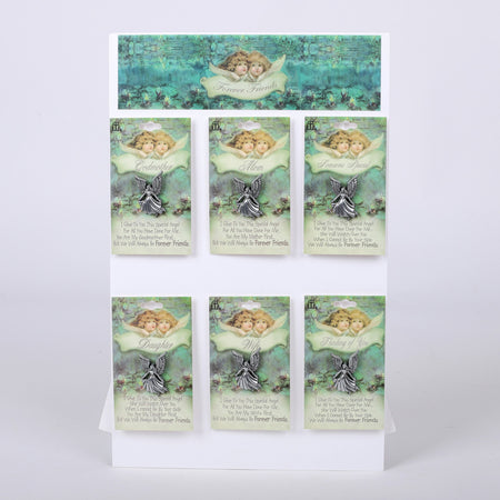 LAPEL PINS FOREVER FRIENDS DISPLAY PK36