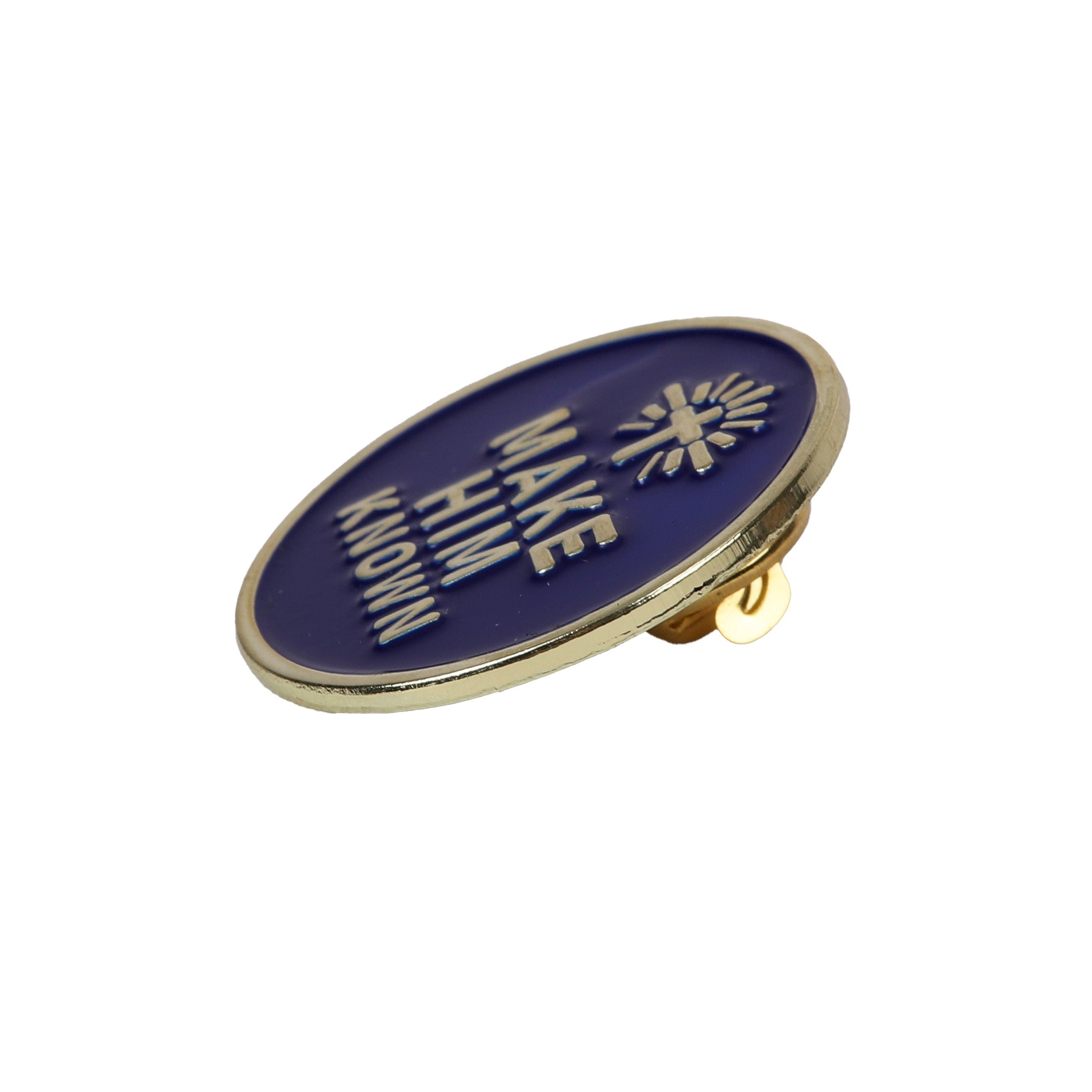 LAPEL PIN MAKE HIM KNOWN PK6