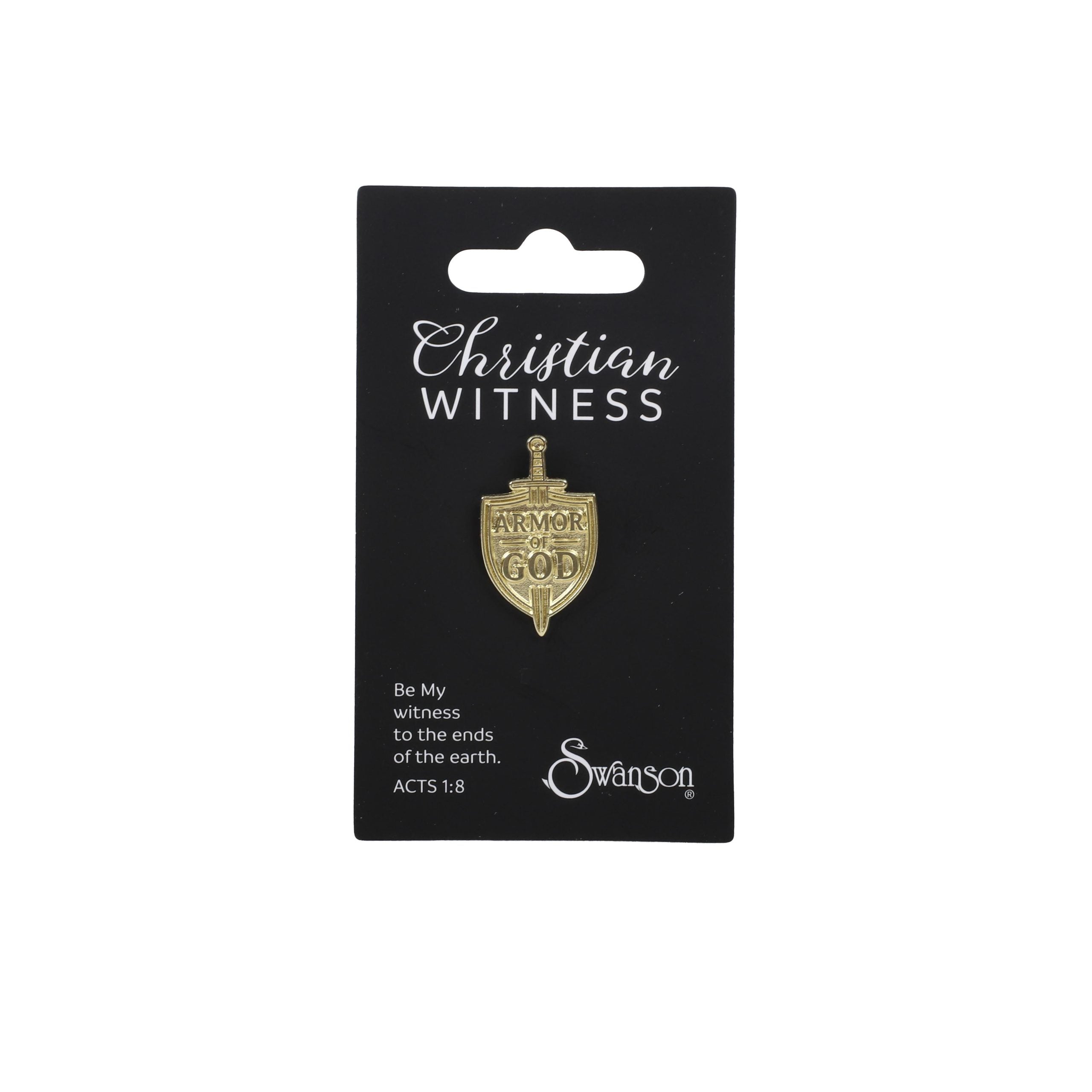 LAPEL PIN ARMOR OF GOD PK6