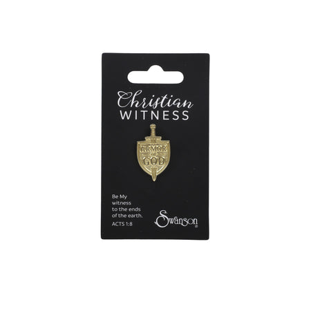 LAPEL PIN ARMOR OF GOD PK6