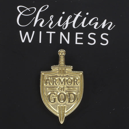 LAPEL PIN ARMOR OF GOD PK6