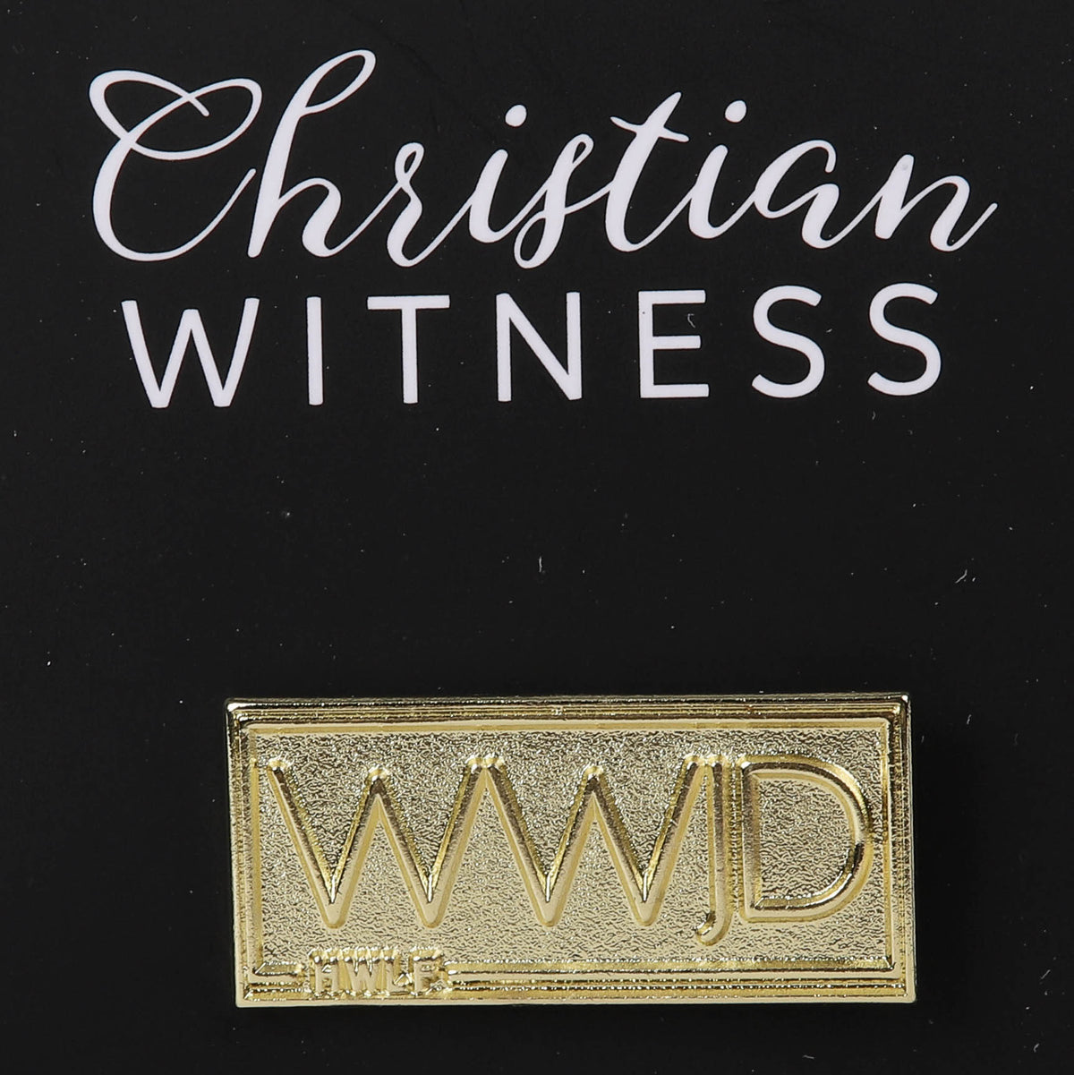LAPEL PIN WWJD PK6