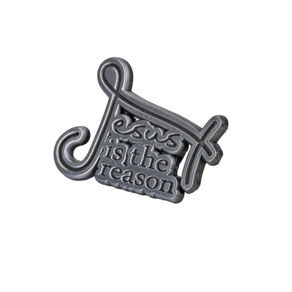 LAPEL PIN JESUS IS THE REASON PK6