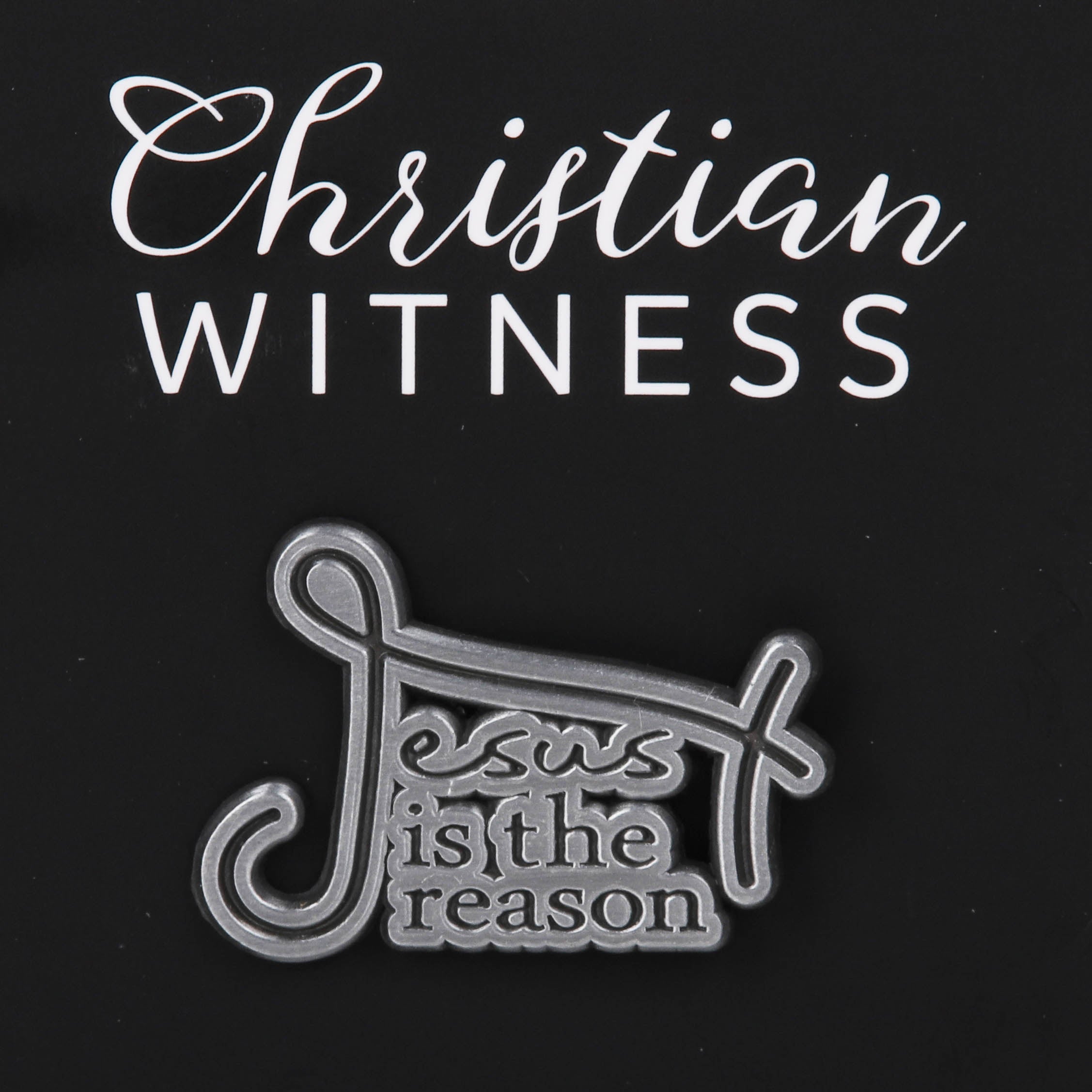LAPEL PIN JESUS IS THE REASON PK6