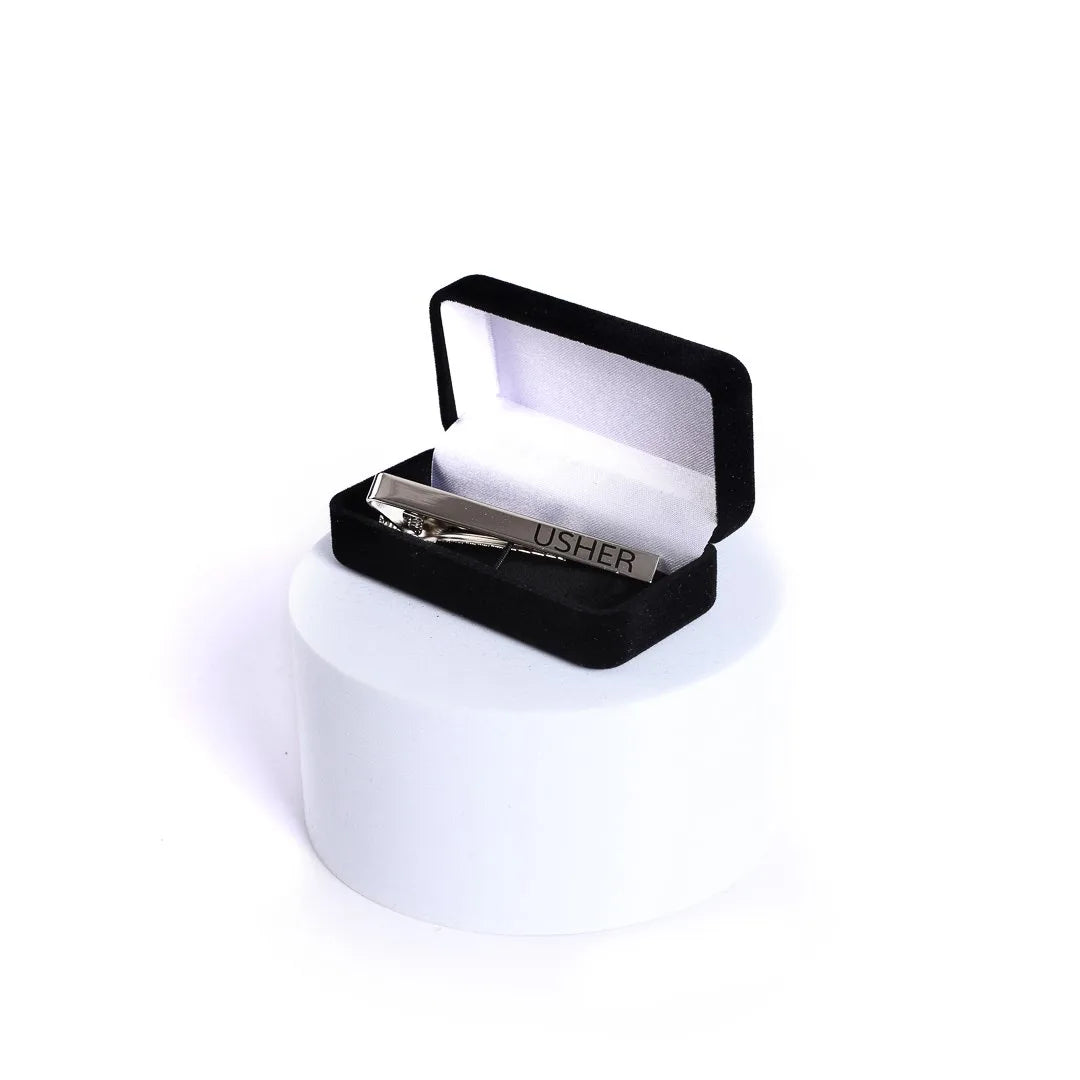 TIE BAR USHER SILVER