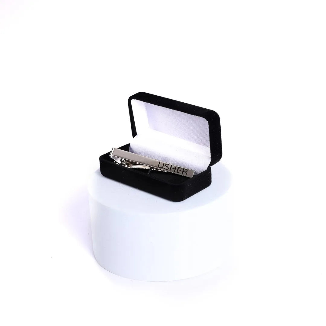 TIE BAR USHER SILVER
