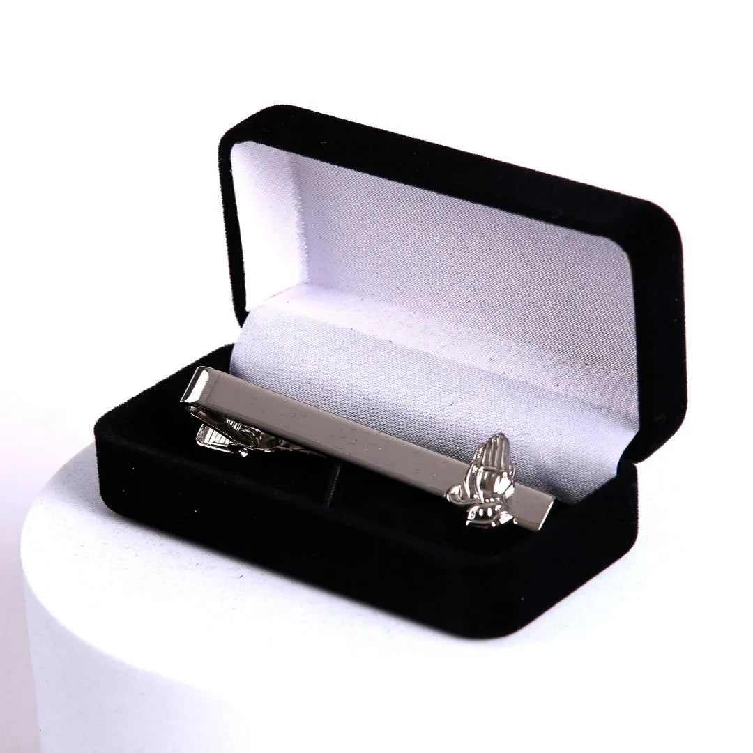 TIE BAR PRAYING HAND SILVER