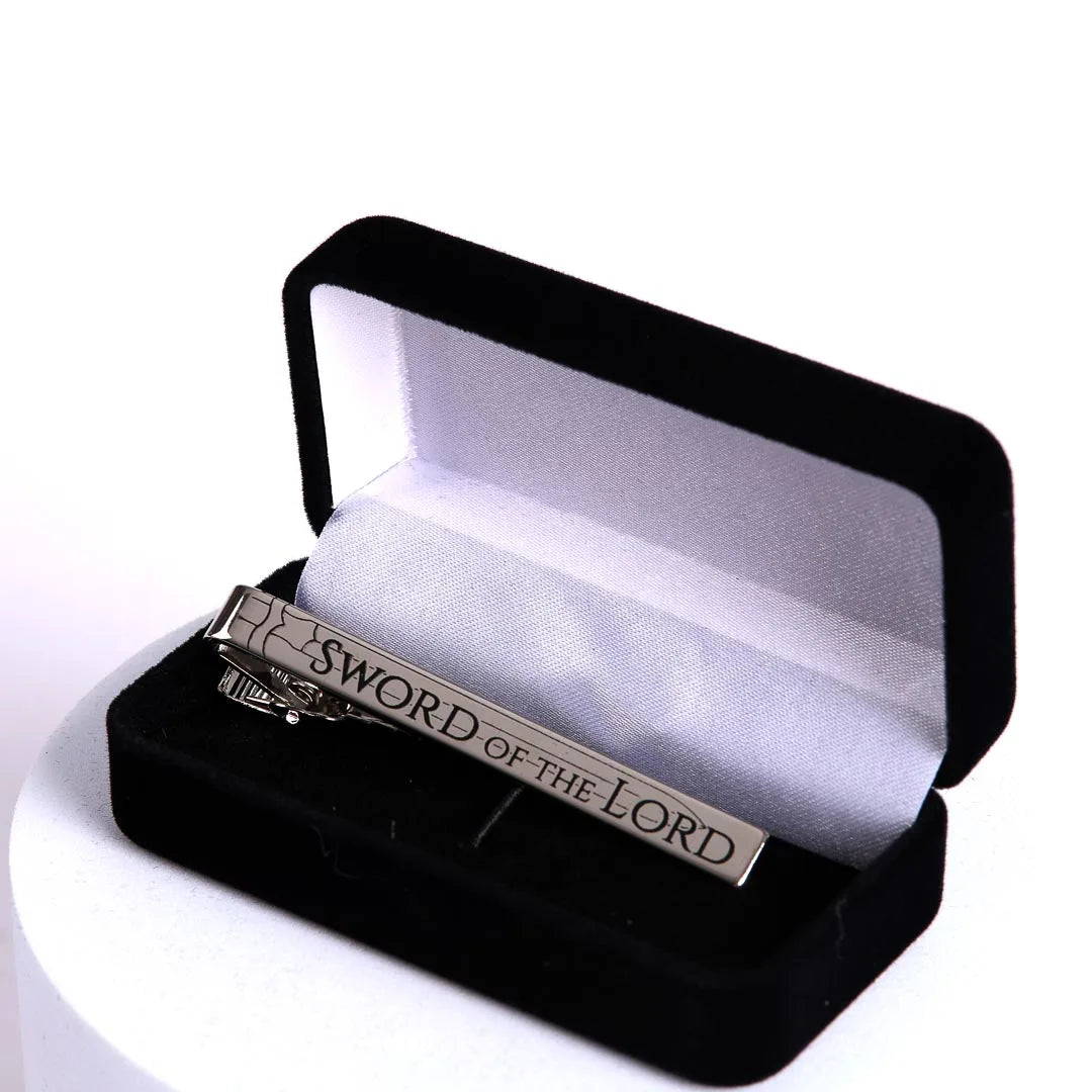TIE BAR SWORD SILVER