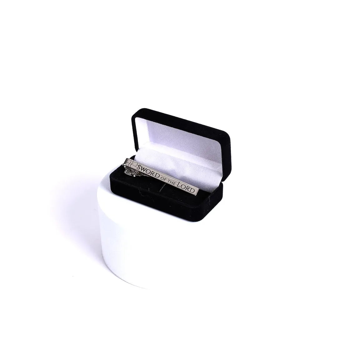 TIE BAR SWORD SILVER