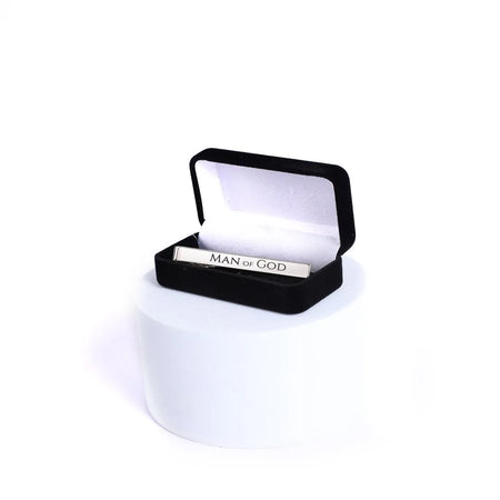 TIE BAR MAN OF GOD SILVER