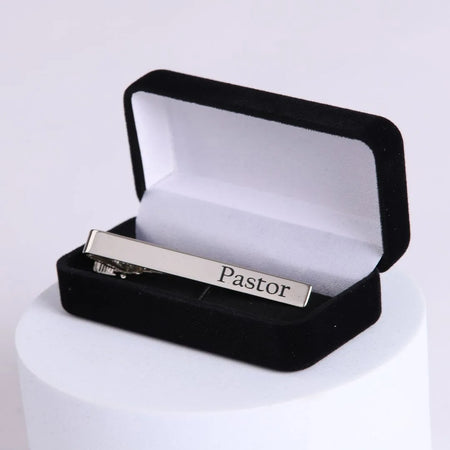 TIE BAR PASTOR SILVER