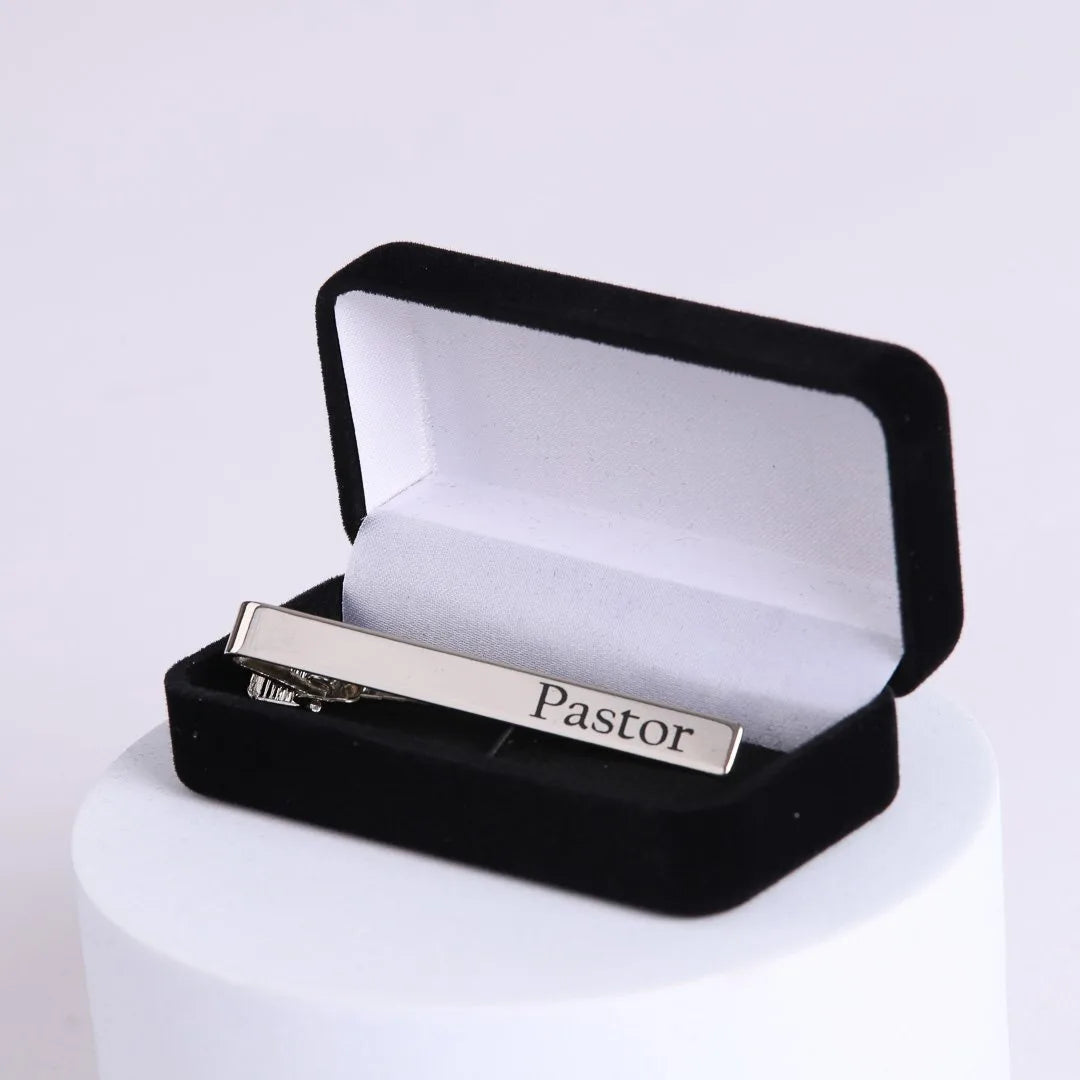 TIE BAR PASTOR SILVER