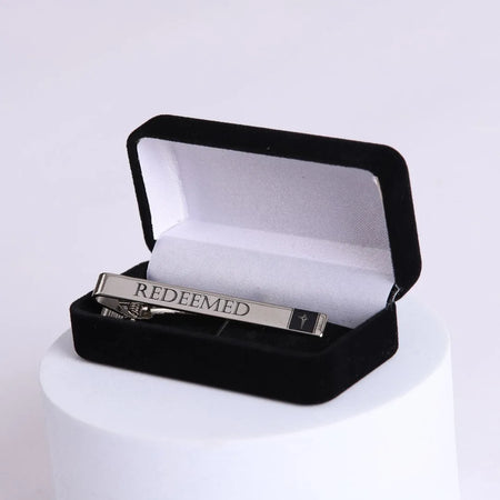 TIE BAR REDEEMED SILVER