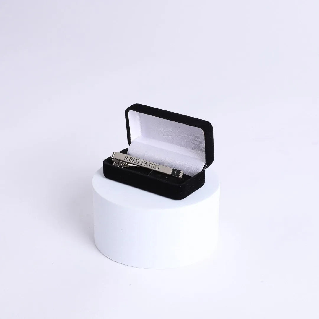 TIE BAR REDEEMED SILVER