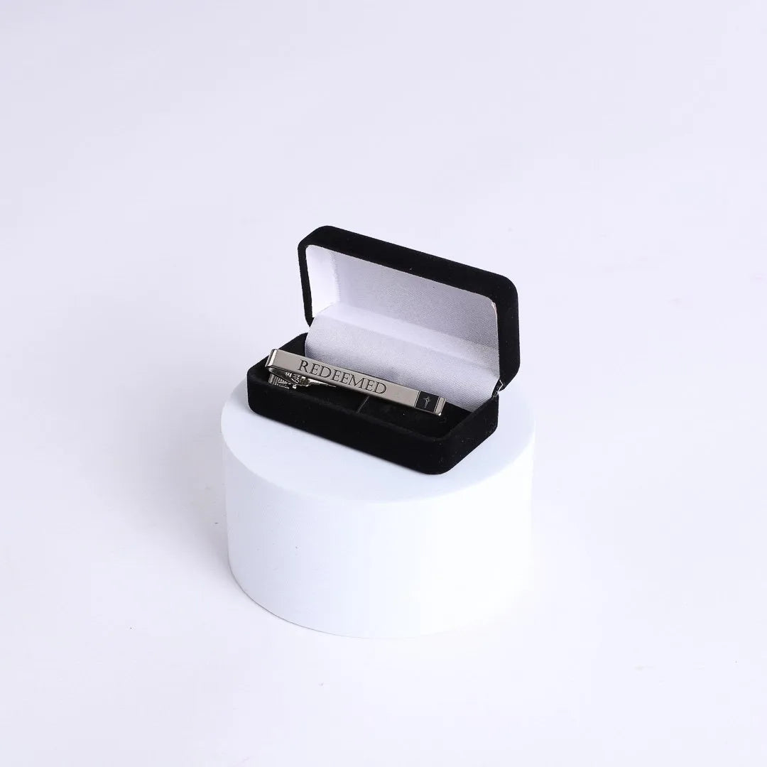 TIE BAR REDEEMED SILVER