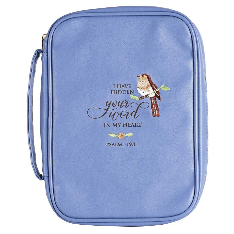 Bible Case Psalm 119:11 Blue XLarge by Dicksons