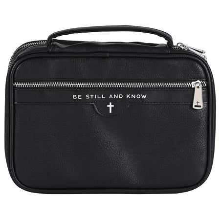 Bible Case Be Still Black XLarge by Dicksons