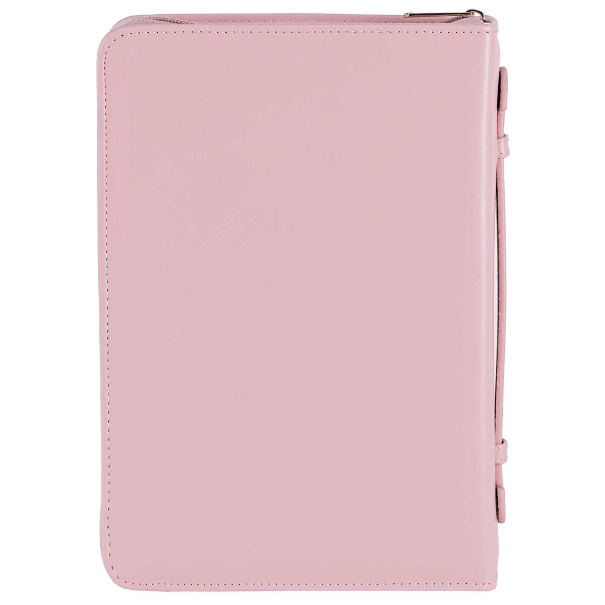 Bible Case Embossed Cross Pink XLarge by Dicksons, product view 2