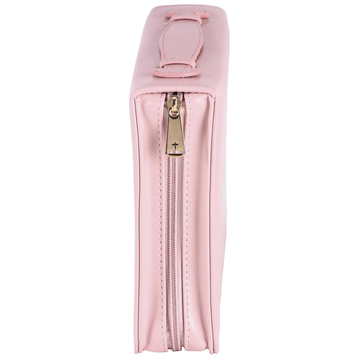 Bible Case Embossed Cross Pink XLarge by Dicksons, product view 4
