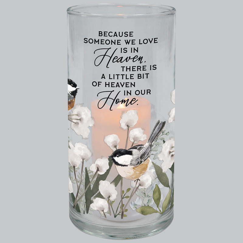 "Heaven In Home" Hurricane Candle by Anchor Christian Distributors