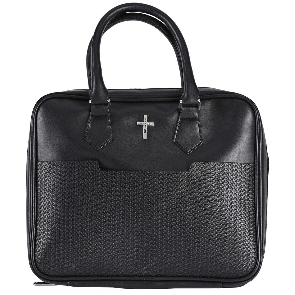 Bible Case Amazing Grace Black XXLarge by Dicksons