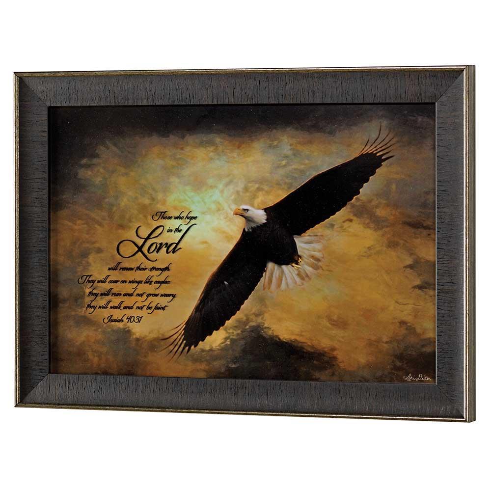 Framed Wall Art Soaring Eagle Is.40:31 by Dicksons, product view 2