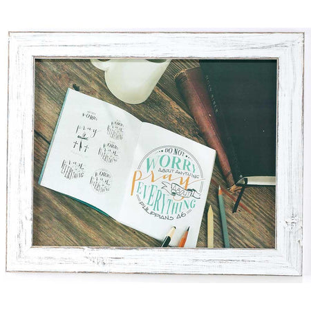Frmd Art Pray More Worry Less by Dicksons