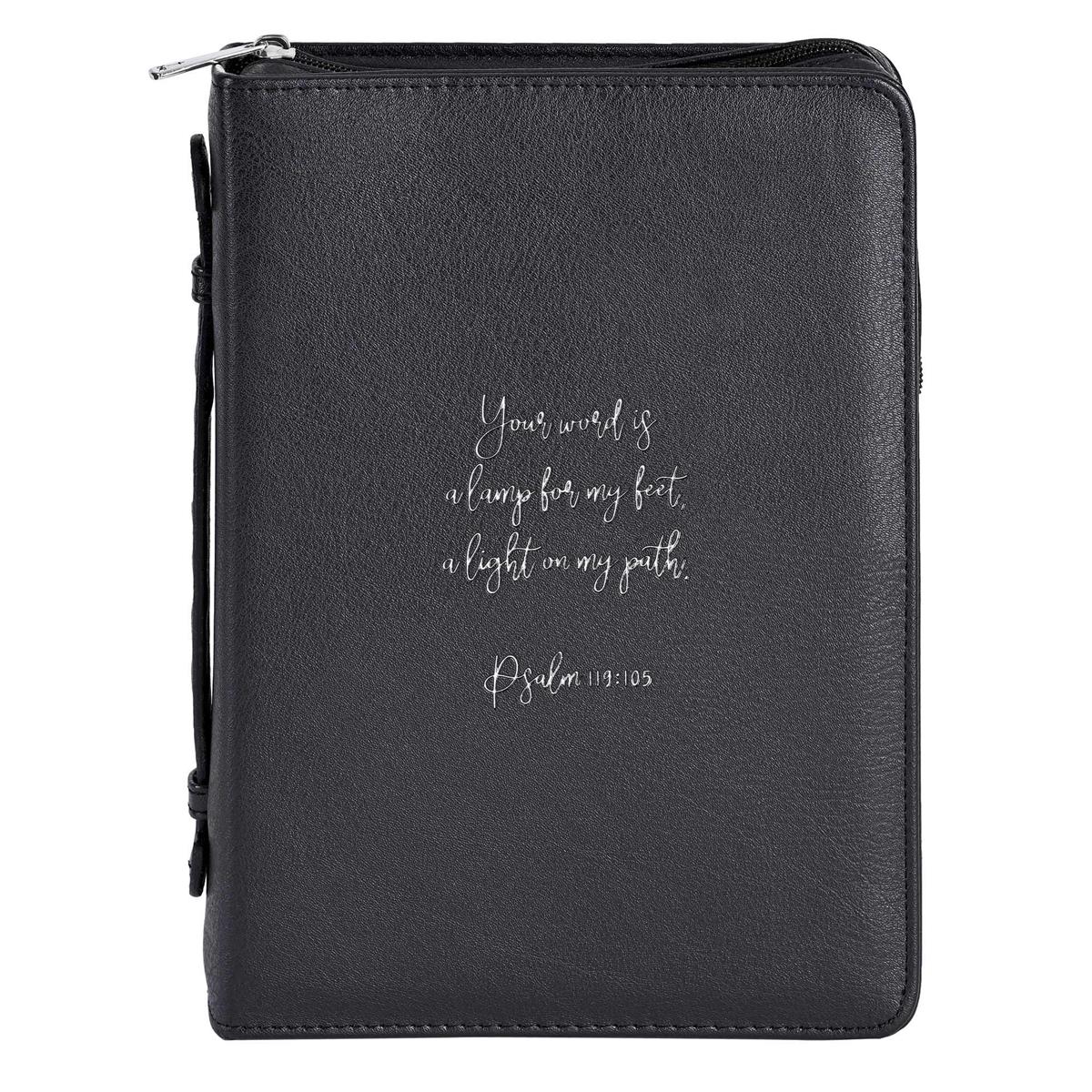Bible Cover Your Word Black XL by Dicksons