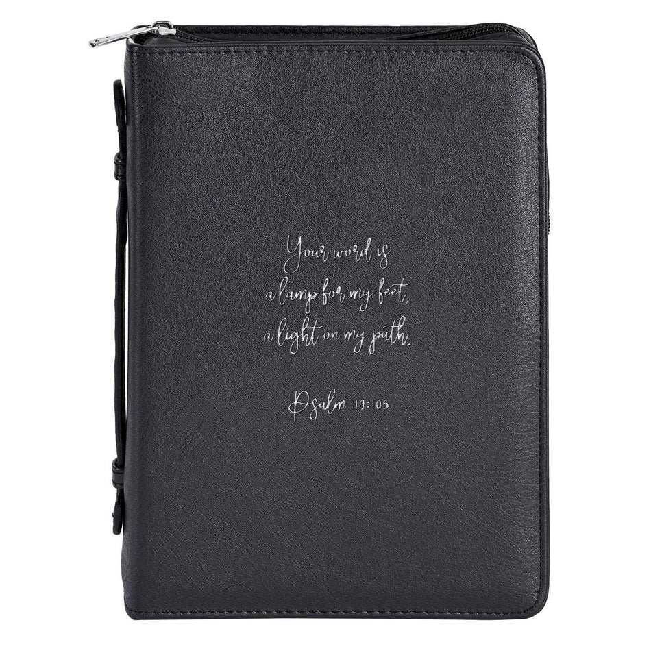 Bible Cover Your Word Black XL by Dicksons