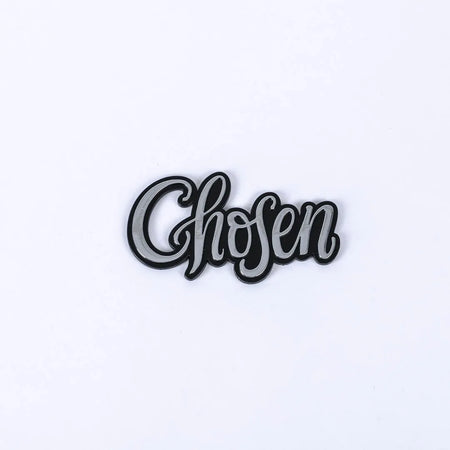 AUTO EMBLEM CHOSEN SILVER PK6