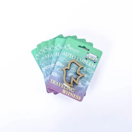 AUTO EMBLEM DOVE GOLD PK6