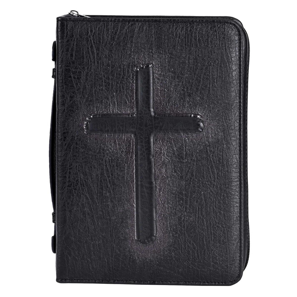 Bible Case Vintage Cross Black by Dicksons