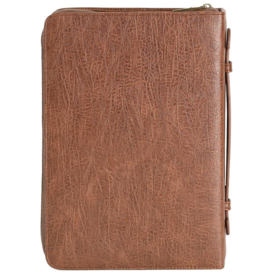 Bible Cover Vintage Cross Brown by Dicksons, product view 2